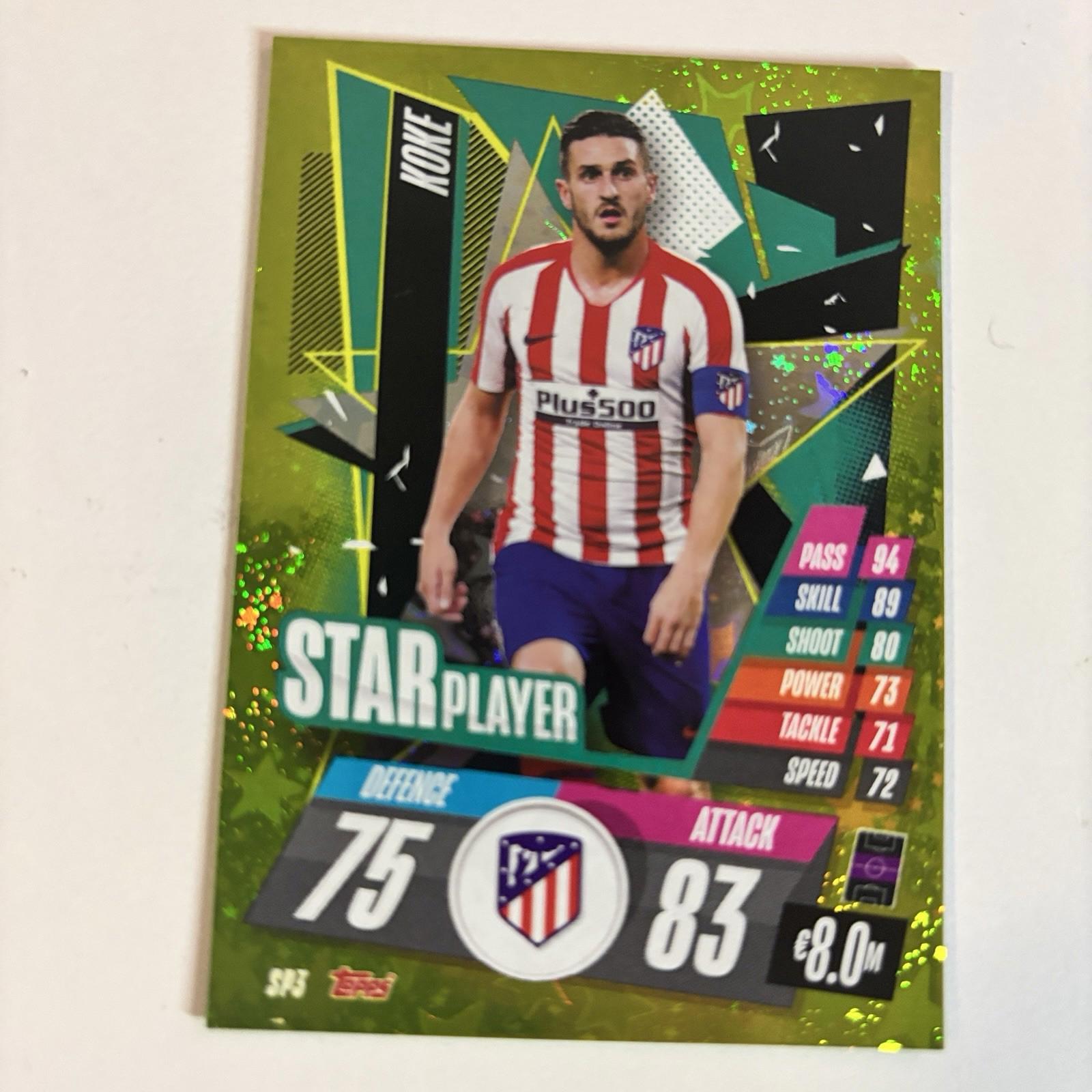 2020 Topps Match Attax UEFA Champions League #SP Star Player "Pick Your Card”