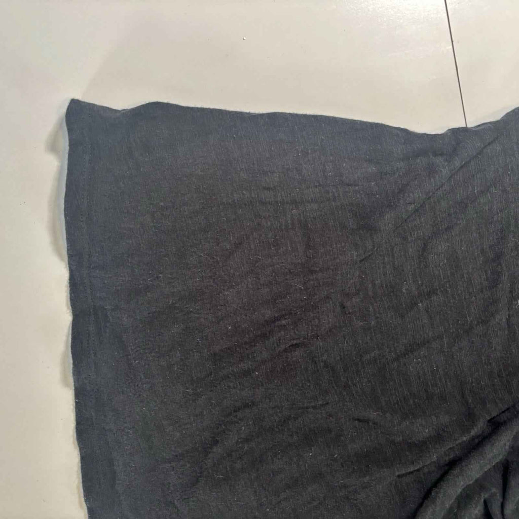 Vtg 80s 90s Black Blank Tank Top Basic Plain Sleeveless MIX Medium