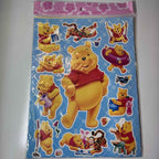 Winnie The Pooh And Friends Wall Decals x 2 sheets (2 Sided)