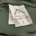 Rockwear Womens Leggings Size 8 7/8 Activewear Green. - Come Sell Nearly Anything
