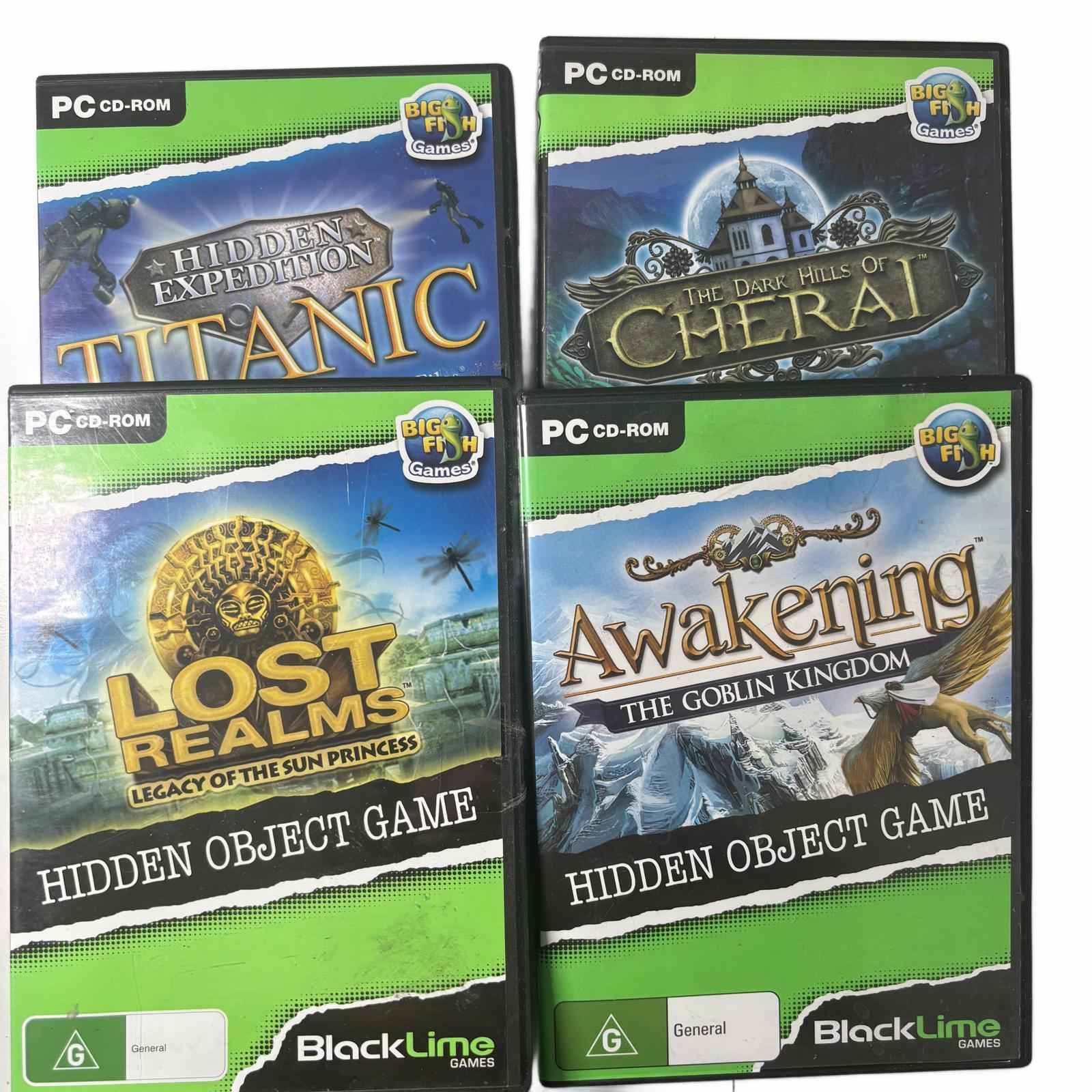 Big Fish Games Hidden Object PC Game Collection