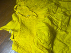 Yellow Tie-Dye Casual Women's Dress with Spaghetti Straps - Come Sell Nearly Anything