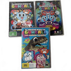 The Amazing World of Gumball: The Amazing Volumes 1,2 & 3 DVDs - Region 4, PAL