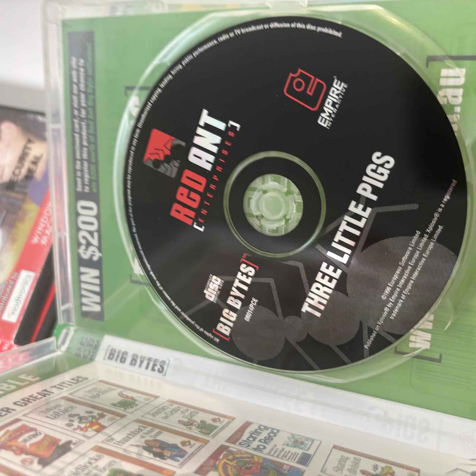 Educational PC CD-ROM Software Bundle for Kids