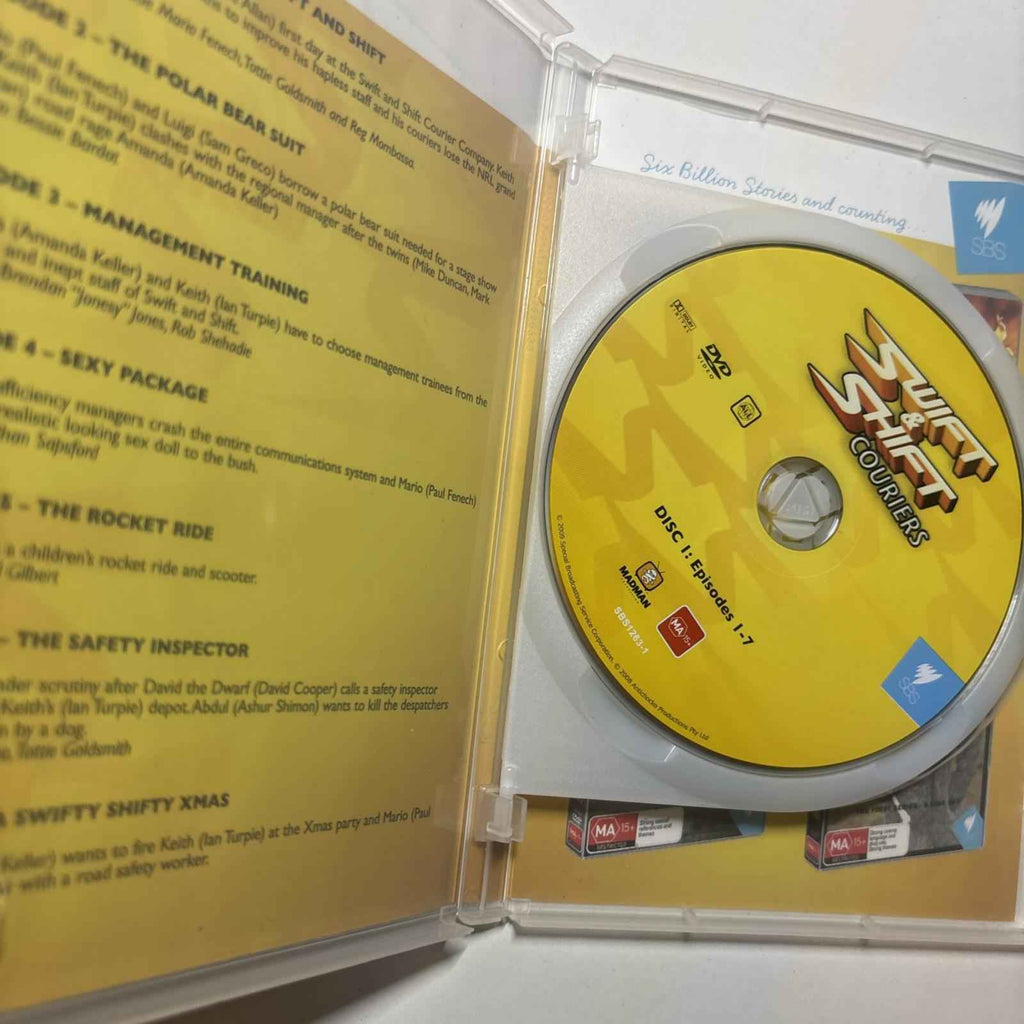 Swift & Shift Couriers (DVD, 2008) Very Good Condition All Regions