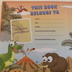 Woolworths Ancient Animals Activities And Collector's Album Complete Full Set.