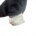 Huxbaby Black Baby T-Shirt with Large X Print, Size 1