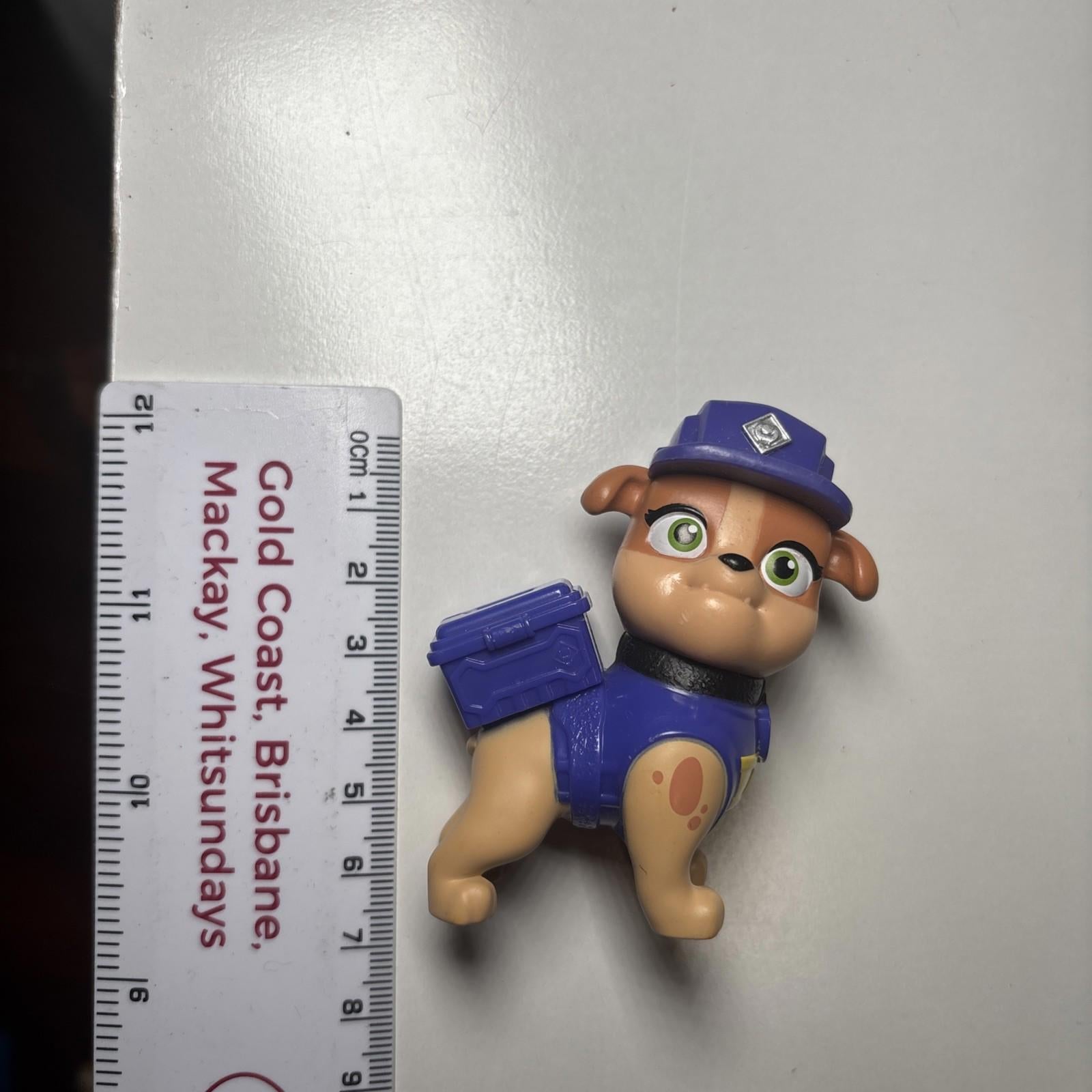 Paw Patrol Rubble & Construction Crew 2.5” “Mix” Purple Figure Toy