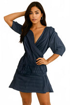 Black vintage Valley Girl small dress with a subtle stretch - Come Sell Nearly Anything