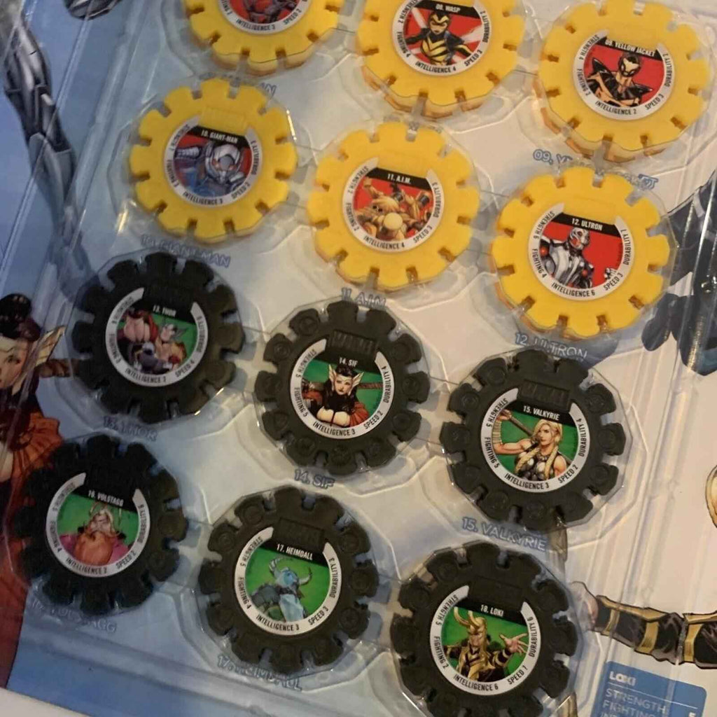 Woolworths Marvel Heroes Disc COMPLETE SET x42 Collector Case Album.