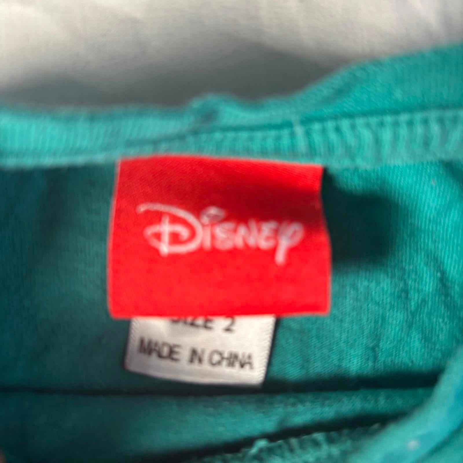 Disney Size 2 Kids Mickey Mouse Christmas T-Shirt