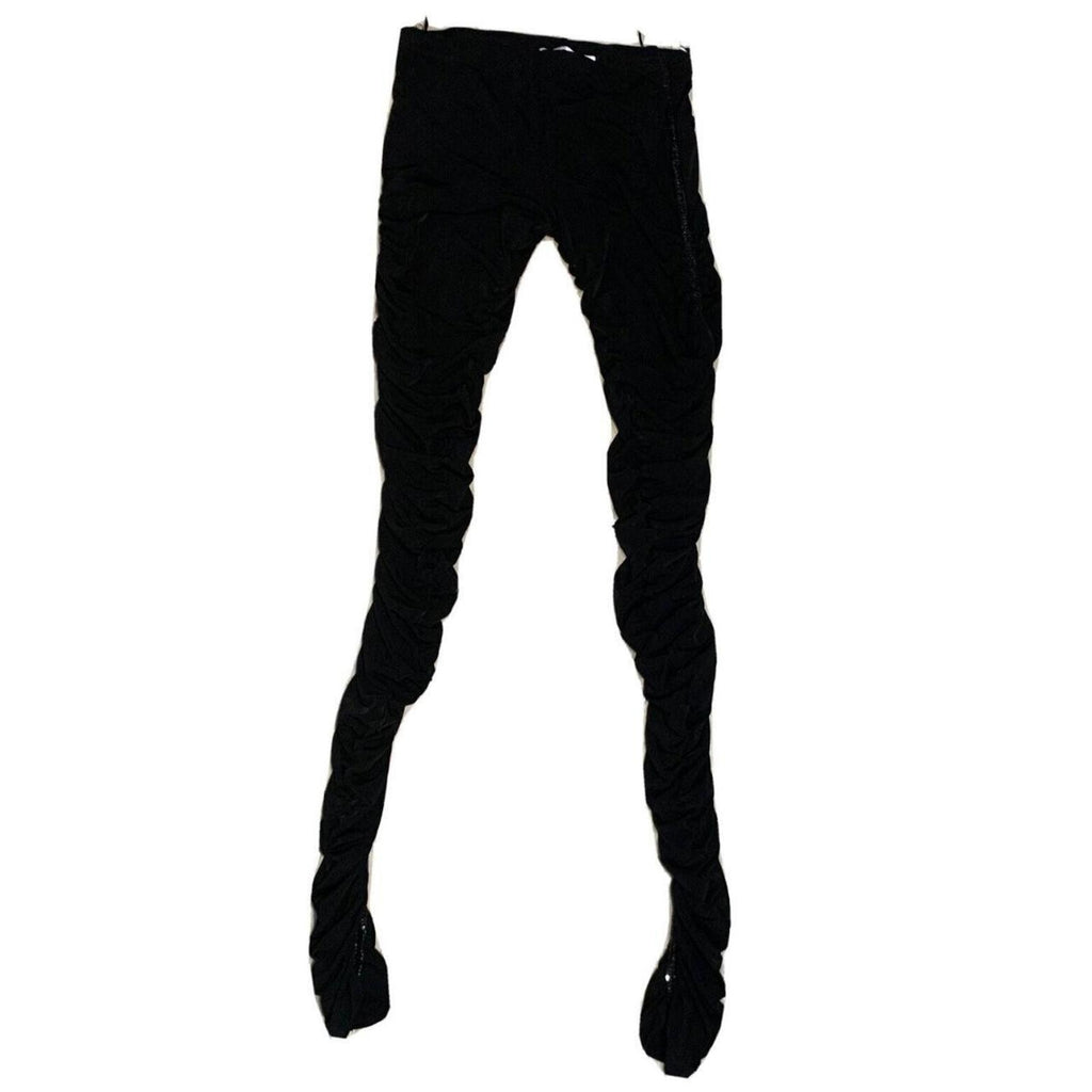 Blessed Are The Meek Womens Black Pants Size XS Slink W/ Sequin Zip - Come Sell Nearly Anything