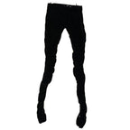 Blessed Are The Meek Womens Black Pants Size XS Slink W/ Sequin Zip - Come Sell Nearly Anything