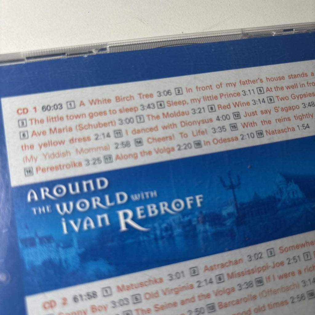 Around The World With Ivan Rebroff - Album 2 CD Set Signed Copy Autograph - Come Sell Nearly Anything