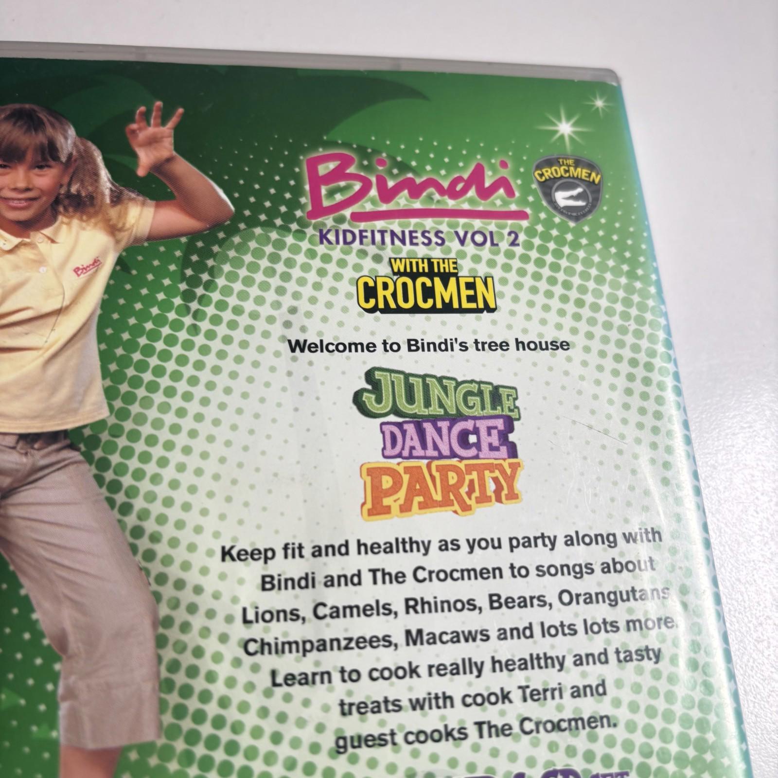 Bindi - Kidfitness: Vol. 2 - Jungle Dance Party DVD & CD Box Set All Region