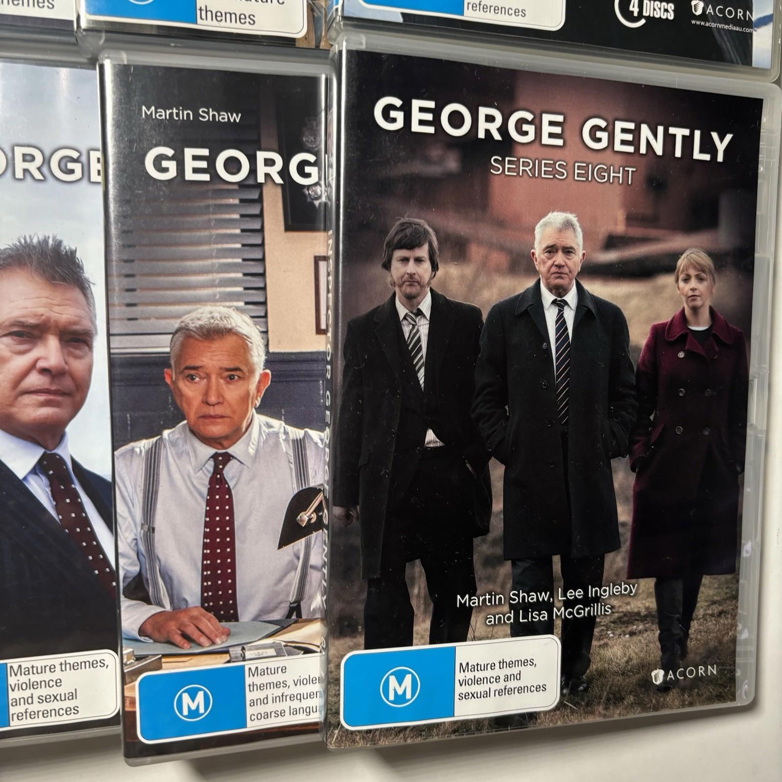 George Gently Complete Series 1-8 DVD Martin Shaw