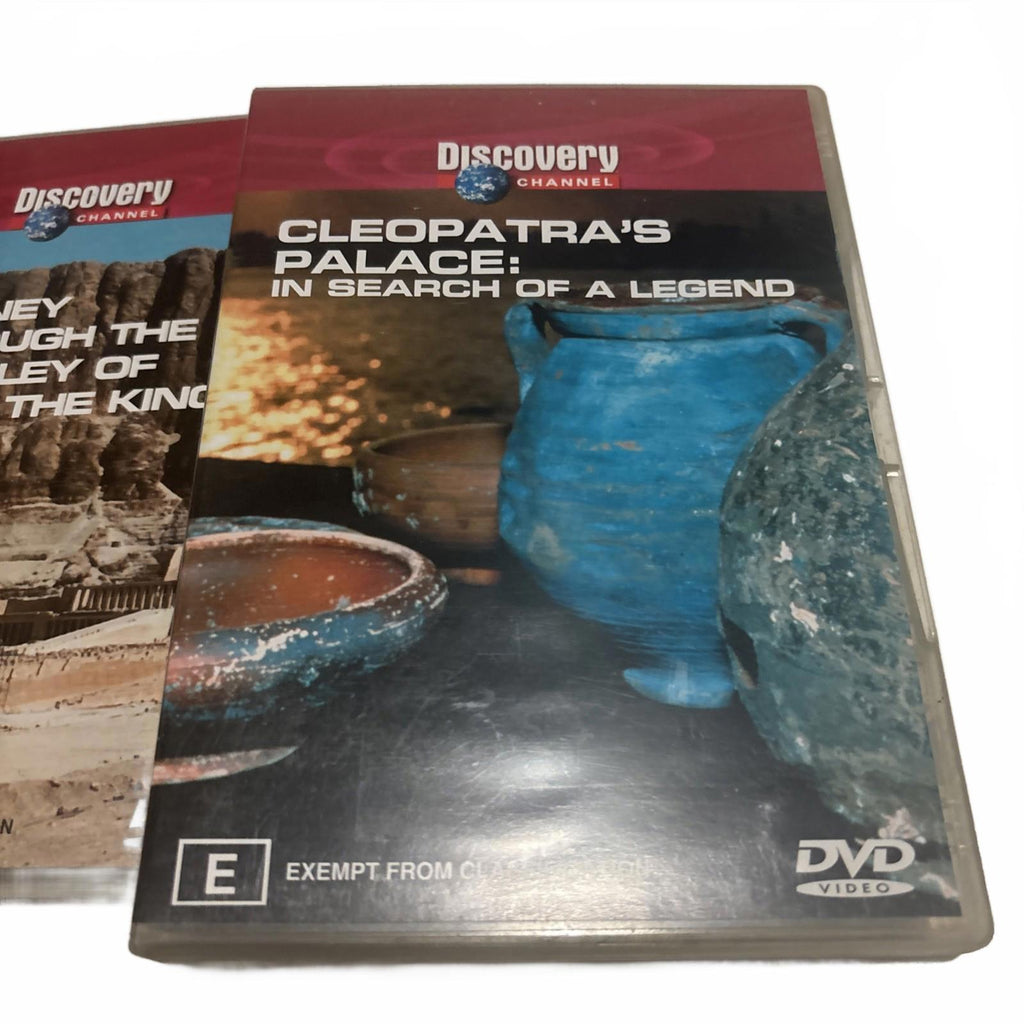 Discovery-Journey Through the Valley of the Kings & Cleopatras Palace DVDs - Come Sell Nearly Anything