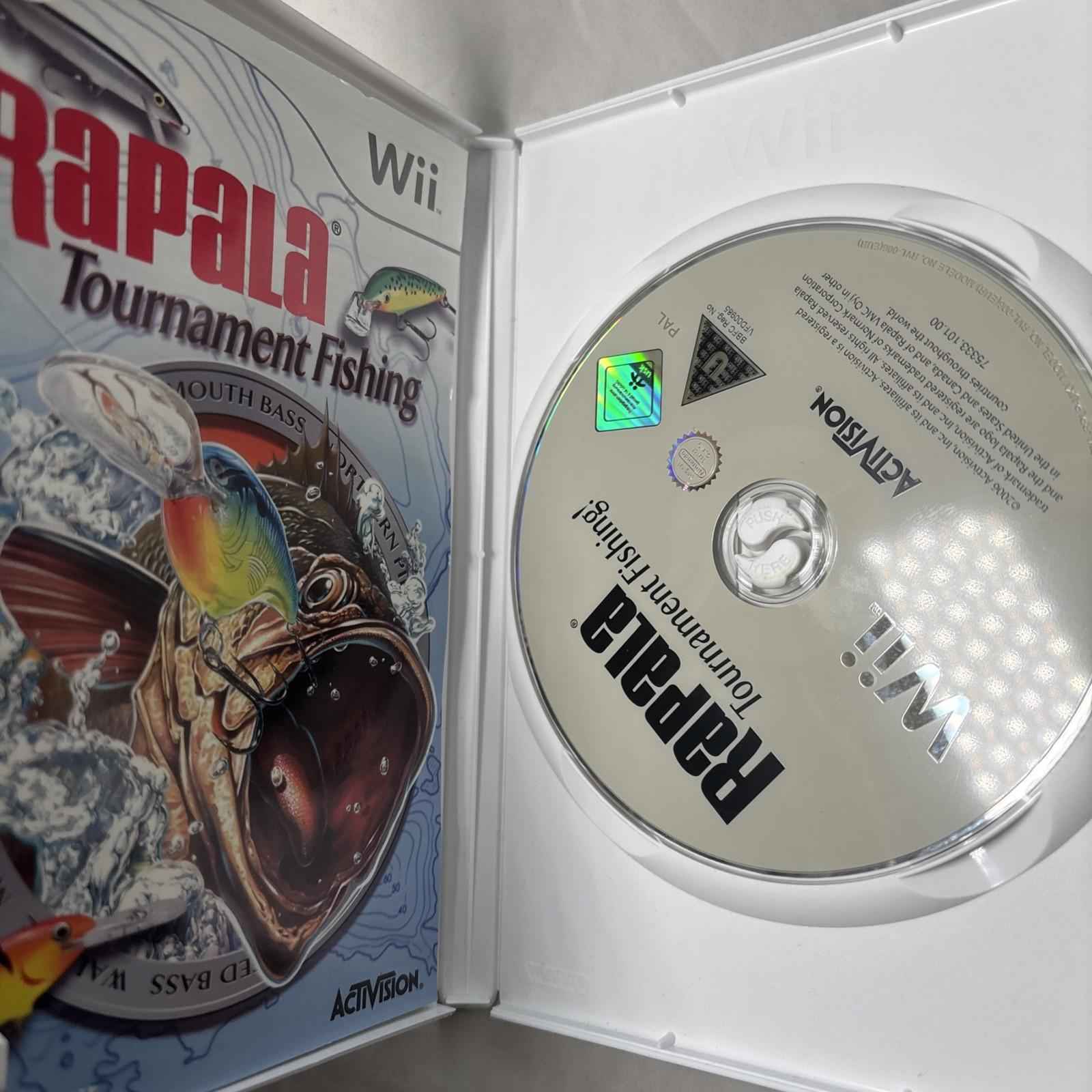 Rapala Tournament Fishing - Nintendo Wii PAL Complete with Manual Pre-owned