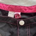 Ripcurl Shorts Women 14 Black (Pink Stitching) Low Rise Board shorts