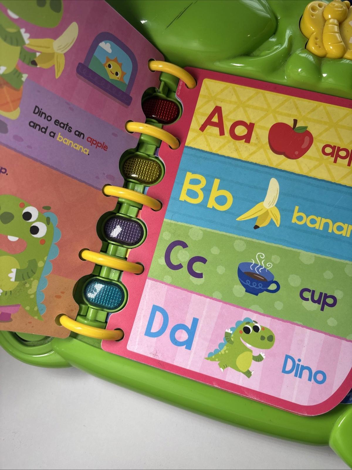 Leap Frog Dinos Delightful Day Book Learning English Toy ABC Electronic Kids