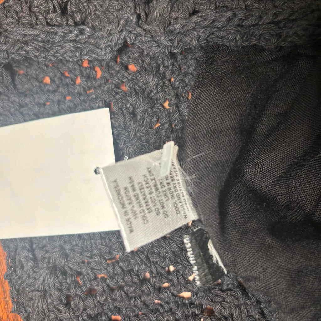 Mayyada Bazaar Black Crochet Skirt Size M BNWT