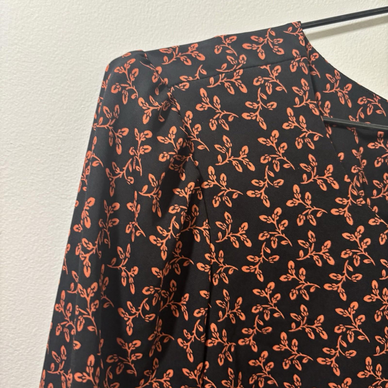 Vintage Stella Womens Geometric 60's Style Blouse Black Size 8 T3-26 - Come Sell Nearly Anything