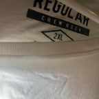 New York Men's Long Sleeve Crew Neck Shirt 2XL White Cotton - Come Sell Nearly Anything