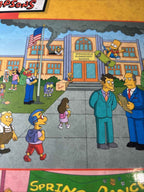 The Simpsons 300pc Jigsaw Puzzle ‘Springfield Elementary School’ (2006) Complete