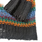 Pink Diamond Medium/Large Knit Sweater Multicolor Striped - Come Sell Nearly Anything