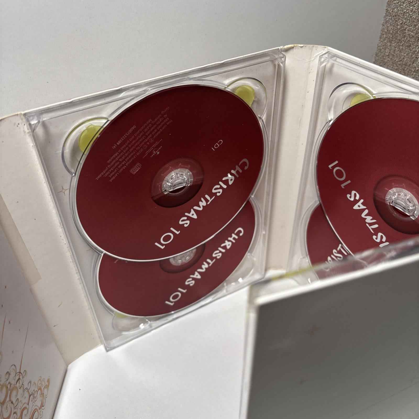 Various Artists : 101 Christmas Songs Various Artists 6 Disc CD Like New Box Set