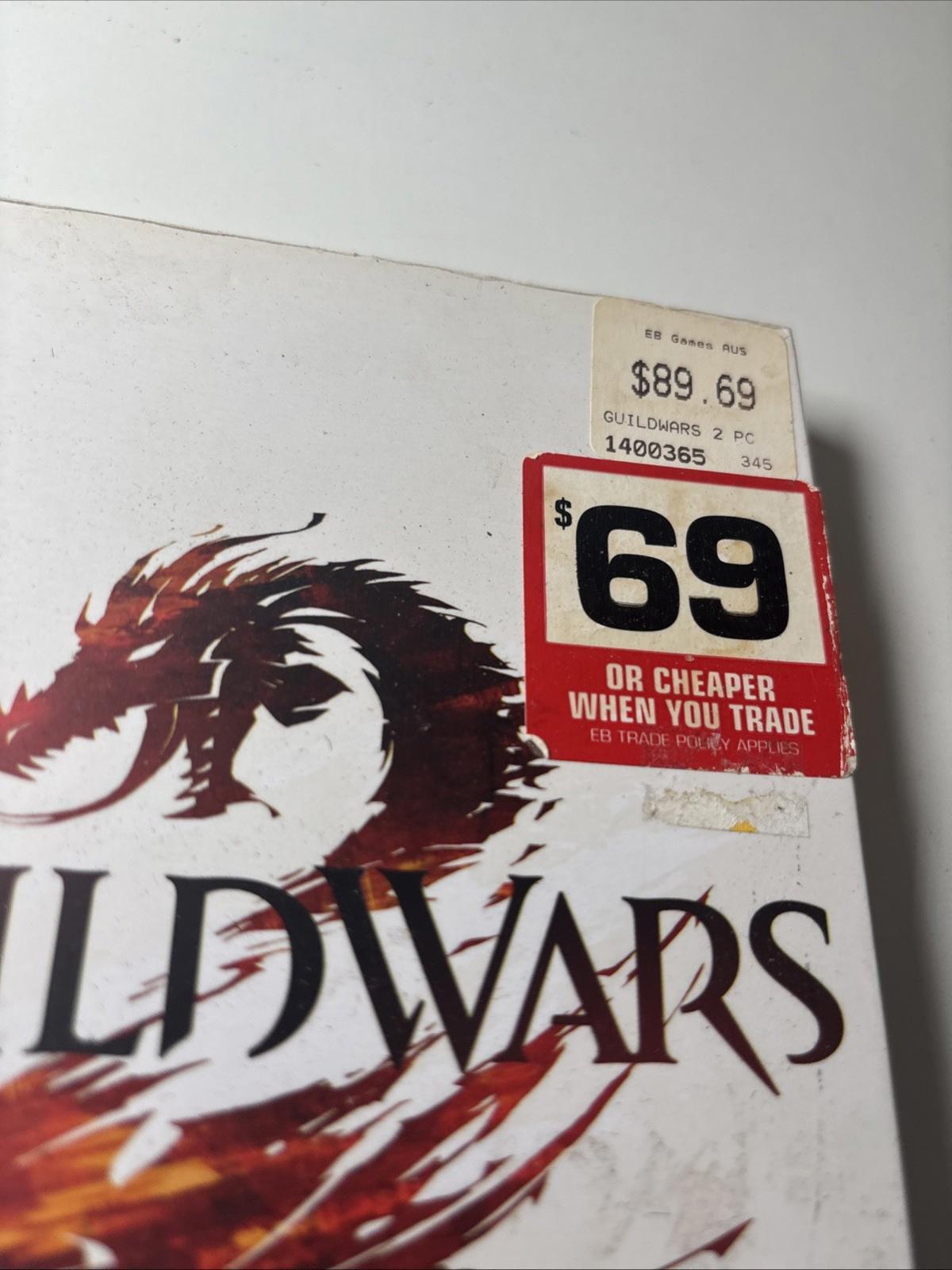 GUILDWARS 2:  PC Game, 2 x Discs And Cover. No Manual