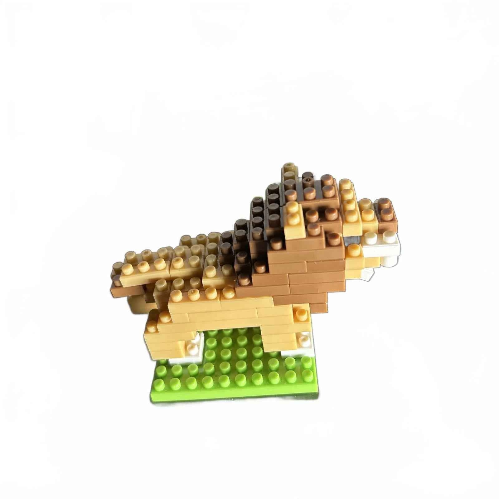 Generic Miniature Animal Building Blocks Set - Small