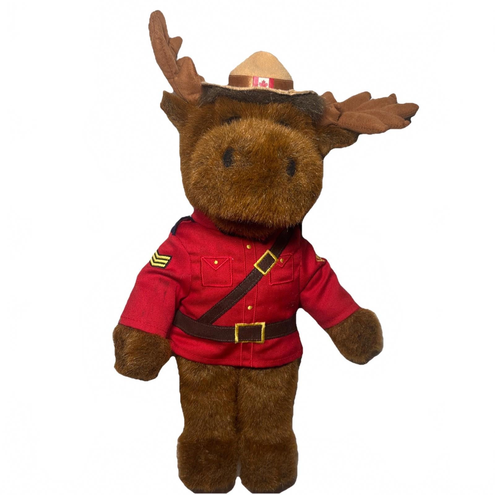 Sergeant Bull Moose Stuffed Animal House 15” Plush Royal Canadian Mounted Police