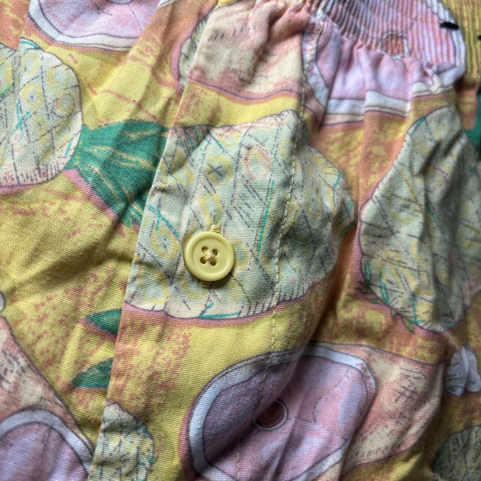 Vintage Mambo Shorts Ham & Pineapple Print Size L 36 Sleep Shorts - Come Sell Nearly Anything