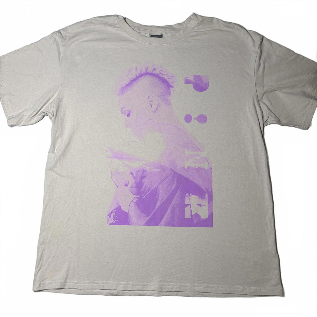 Pink Womens T-shirt Size S Y2K Summer Graphic Tee