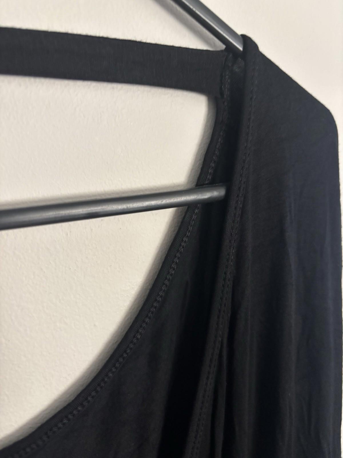 Black Zip Front Dress BNWT Miiss ME Size 14 Vintage Y2k Business Preppy - Come Sell Nearly Anything