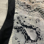 Martini Women's Size XL Snake Print Dress with Beaded Detail VTG - Come Sell Nearly Anything