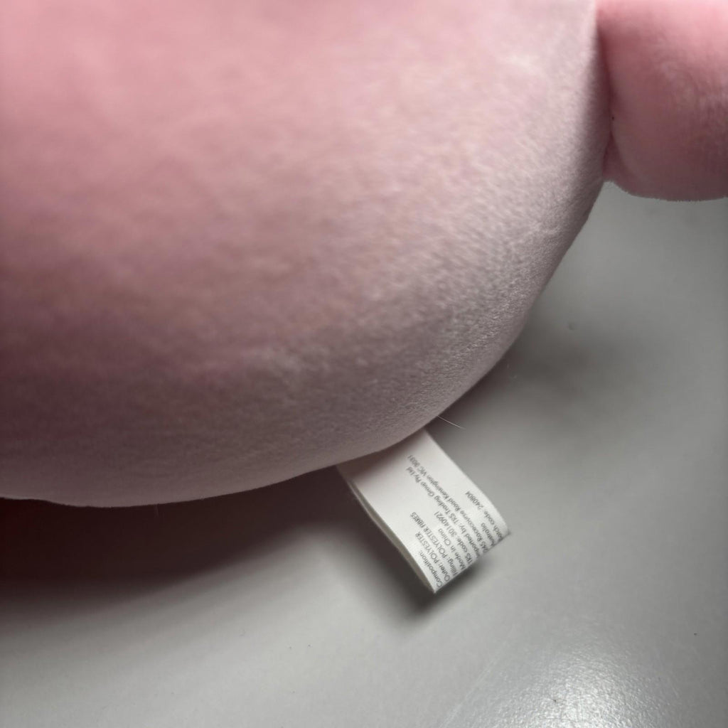 Smooshy Smoochy Pals Teddy Bear Pink Axolotl Costume Fake Squishmallow 12”