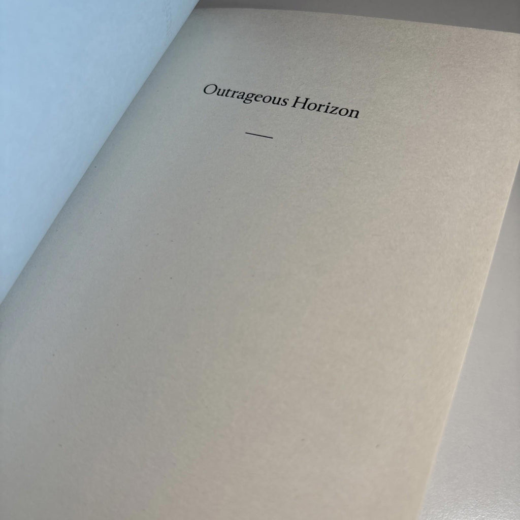 Outrageous Horizon by Bosc, Adrien Hardback Book The Fast Free Shipping - Come Sell Nearly Anything