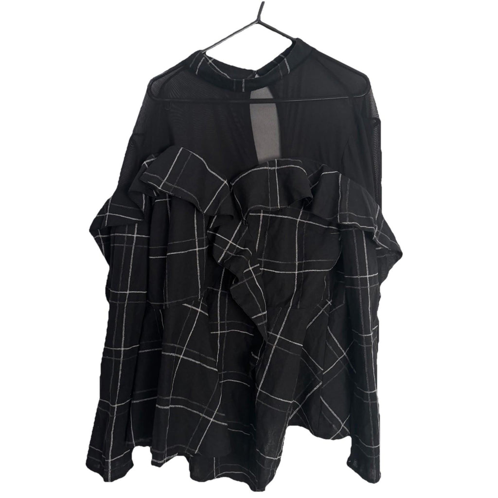 Local Made Lace / Pleated Top - Party top work bottom Size XXL - Come Sell Nearly Anything