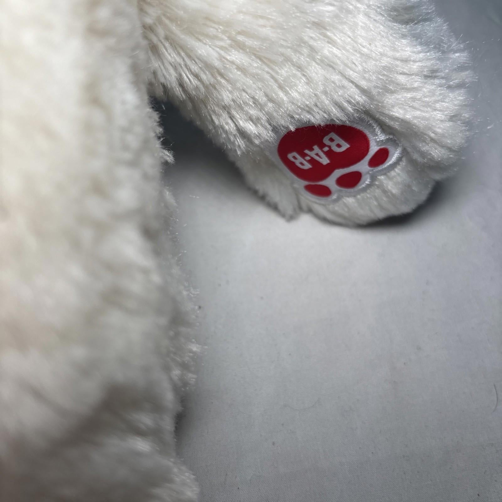 Build A Bear Lil Cub Pudding Teddy Bear White/Brown