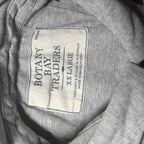 Botany Bay Traders XXL Grey Striped Long Sleeve Polo Shirt