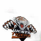 62534 WEST TIGERS WESTS NRL SET OF 5 UV CAR DECAL STICKER STICKERS SHEET ITAG