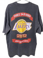 Mitchell & Ness Los Angeles Lakers 2002 NBA Champions T-Shirt Size S - Come Sell Nearly Anything