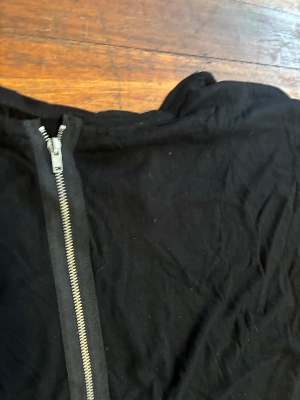 Living Doll Women's Black and Gray Mixed Material Dress Size 14 - Come Sell Nearly Anything