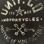 Unit. co Trademark Motorcycles Black T-shirt Size 14. - Come Sell Nearly Anything