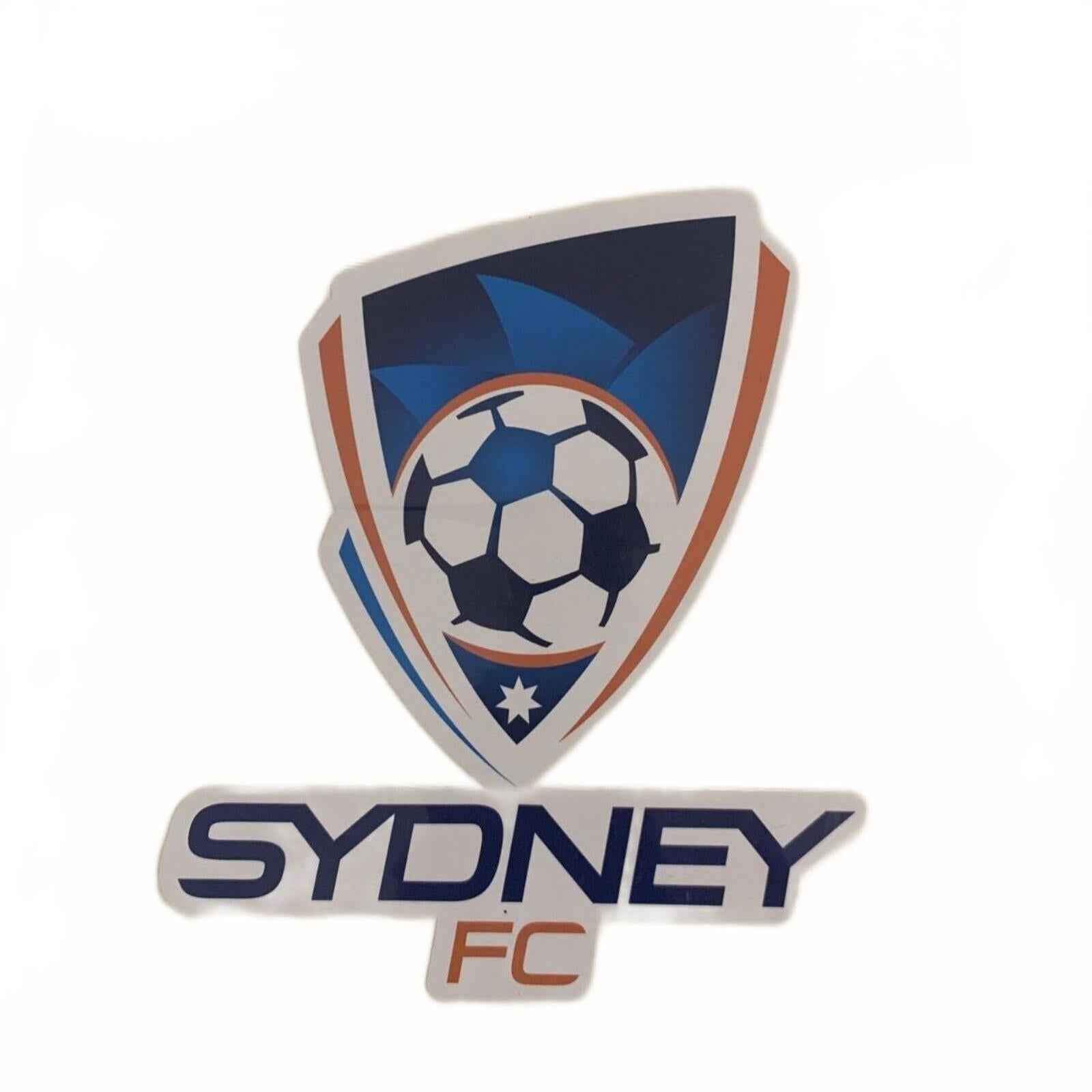 A-League Sydney FC Mega Supersized Logo Decal Sticker. 25cm