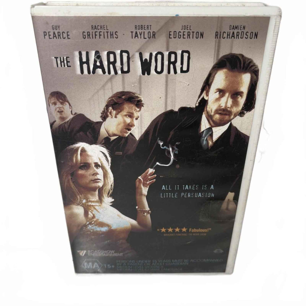 The Hard Word - VHS Video Tape Big Box Australian Classic