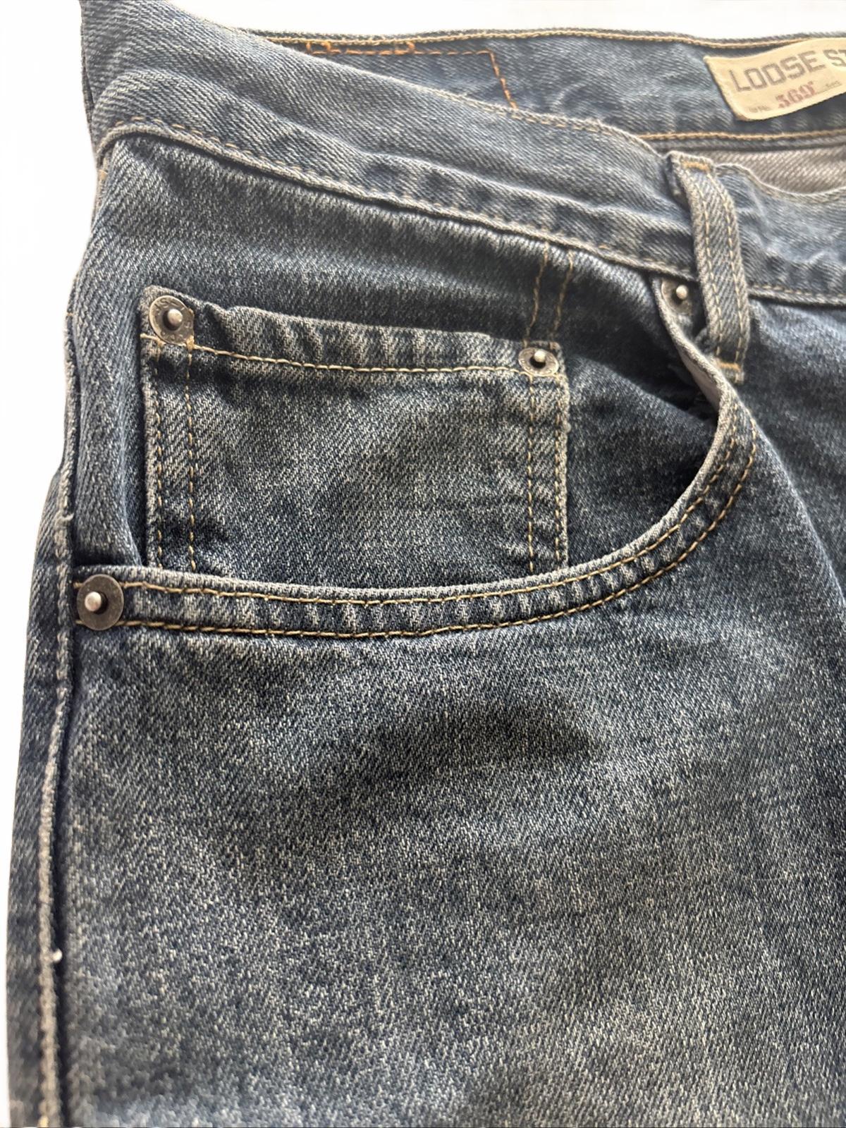 Levi's Men's 569 Loose Straight Jeans Size 34 Vintage Denim