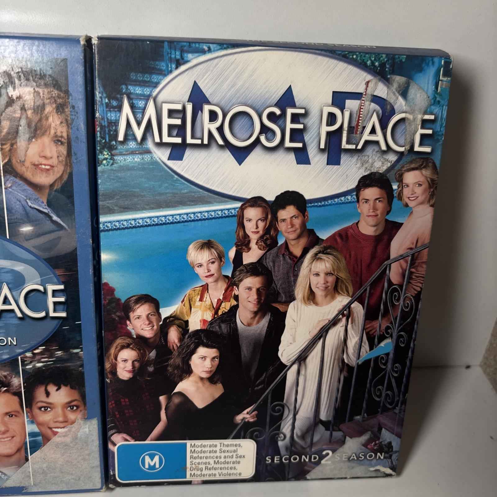 Melrose Place Season 1 & 2 DVD Heather Locklear Grant Show Region 4 Drama